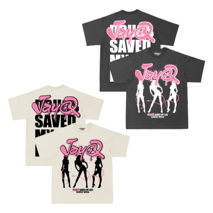 JAYQ SAVED MY LIFE FADE T-SHIRT